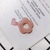 Wholesale Resin And Plastic Flower Earrings Accessories With Environmental Protection Treatment For Diy Jewelry