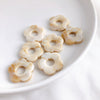 Wholesale Resin And Plastic Flower Earrings Accessories With Environmental Protection Treatment For Diy Jewelry