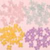 Wholesale Resin And Plastic Fourpetal Floret Loose Beads For Handmade Jewelry Accessories