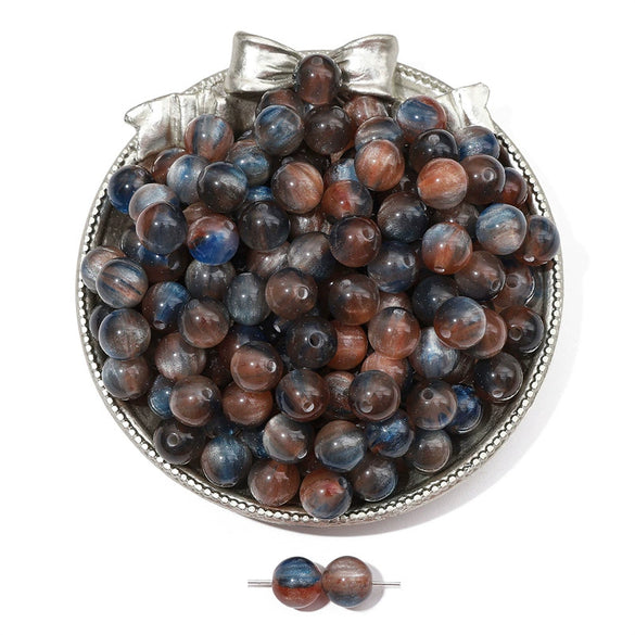 Wholesale Resin And Plastic Loose Beads Starry Sky Style Diy Handmade Bracelet And Necklace Accessories