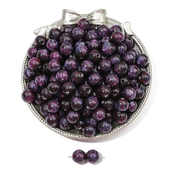 Wholesale Resin And Plastic Loose Beads Starry Sky Style Diy Handmade Bracelet And Necklace Accessories