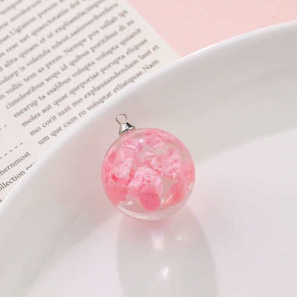 Wholesale Resin And Plastic Natural Style Luminous Blue Sky White Cloud Big Goose Epoxy Necklace Pendant Jewelry