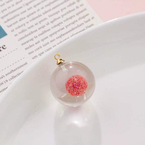 Wholesale Resin And Plastic Natural Style Luminous Blue Sky White Cloud Big Goose Epoxy Necklace Pendant Jewelry