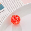 Wholesale Resin And Plastic Natural Style Luminous Blue Sky White Cloud Big Goose Epoxy Necklace Pendant Jewelry