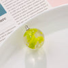 Wholesale Resin And Plastic Natural Style Luminous Blue Sky White Cloud Big Goose Epoxy Necklace Pendant Jewelry