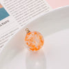 Wholesale Resin And Plastic Natural Style Luminous Blue Sky White Cloud Big Goose Epoxy Necklace Pendant Jewelry