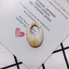 Wholesale Resin And Plastic Oval Earrings And Pendant Jewelry Accessories With Environmental Protection Treatment