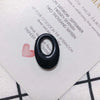Wholesale Resin And Plastic Oval Earrings And Pendant Jewelry Accessories With Environmental Protection Treatment