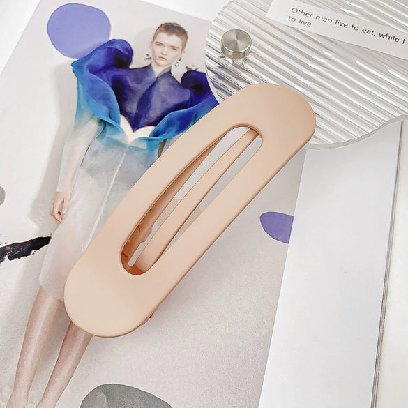 Wholesale Resin Duckbill Clip Handmade Simple Style Hairpin