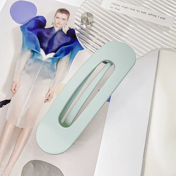 Wholesale Resin Duckbill Clip Handmade Simple Style Hairpin