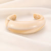 Wholesale Resin Geometric Asymmetrical Open Bracelet For Women Environmentalfriendly Retro Exaggerated Simple Elegant Highend Versatile