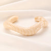 Wholesale Resin Geometric Asymmetrical Open Bracelet For Women Environmentalfriendly Retro Exaggerated Simple Elegant Highend Versatile