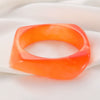 Wholesale Resin Geometric Asymmetrical Open Bracelet For Women Environmentalfriendly Retro Exaggerated Simple Elegant Highend Versatile
