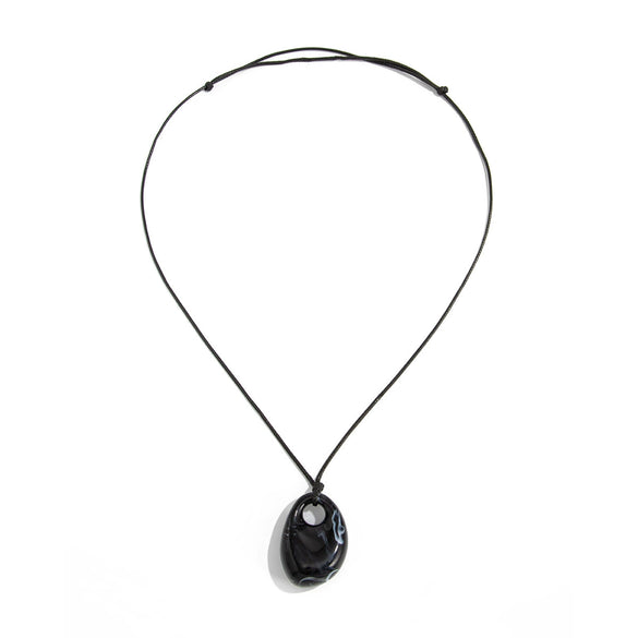 Wholesale Resin Geometric Pendant Necklace Handmade