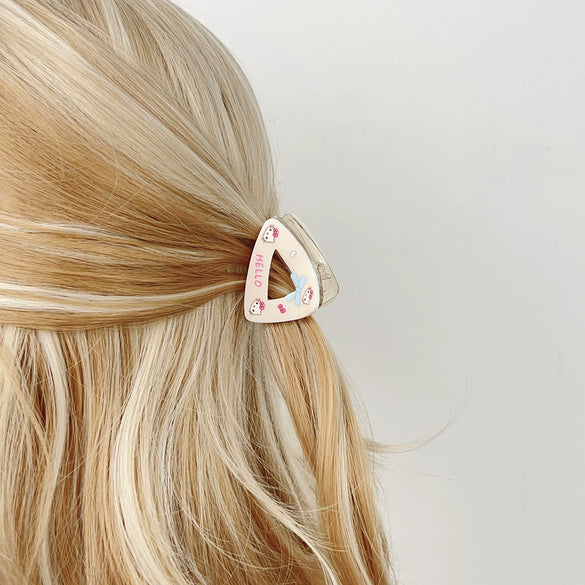 Wholesale Resin Handmade Cartoon Animal Style Puppy Bow Floral Side Clip