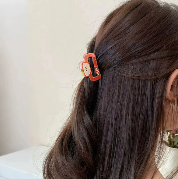 Wholesale Resin Handmade Fruit And Animal Style Hair Clips For Women