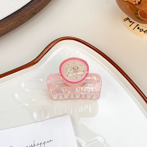 Wholesale Resin Handmade Fruit And Animal Style Hair Clips For Women