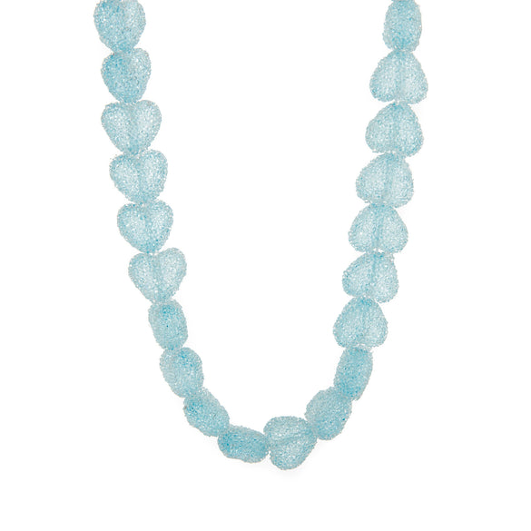 Wholesale Resin Heart Shape Electroplated Women's Jewelry Necklace
