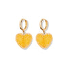 Wholesale Resin Heart Shape Electroplated Women's Jewelry Necklace