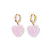 Wholesale Resin Heart Shape Electroplated Women's Jewelry Necklace