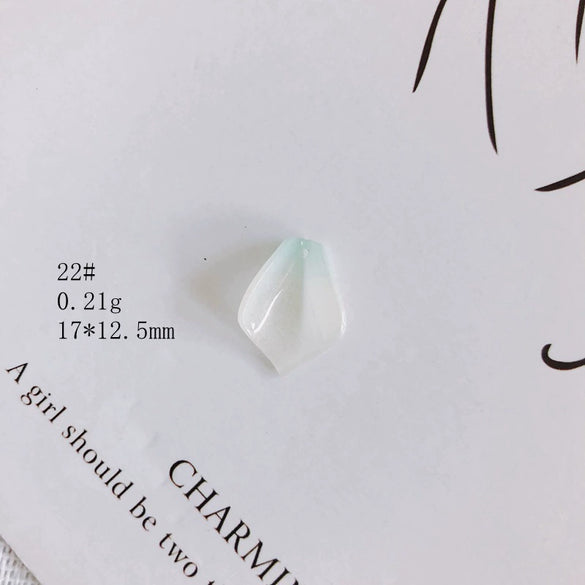 Wholesale Resin Jewelry Accessories With Simulation Flower Petals And Leaves For Diy Earrings Environmentally Protected