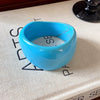 Wholesale Resin Open Bracelet With Irregular Geometric Pattern Handmade Exaggerated Style