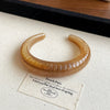 Wholesale Resin Open Bracelet With Irregular Geometric Pattern Handmade Exaggerated Style