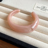 Wholesale Resin Open Bracelet With Irregular Geometric Pattern Handmade Exaggerated Style