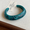 Wholesale Resin Open Bracelet With Irregular Geometric Pattern Handmade Exaggerated Style