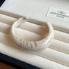Wholesale Resin Open Bracelet With Irregular Geometric Pattern Handmade Exaggerated Style