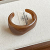 Wholesale Resin Open Bracelet With Irregular Geometric Pattern Handmade Exaggerated Style