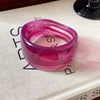Wholesale Resin Open Bracelet With Irregular Geometric Pattern Handmade Exaggerated Style