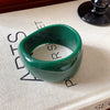 Wholesale Resin Open Bracelet With Irregular Geometric Pattern Handmade Exaggerated Style