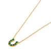 Wholesale Retro Crossbone Lock Pendant Necklace Electroplated 18K Gold Color Retention Stainless Steel Copper Unisex