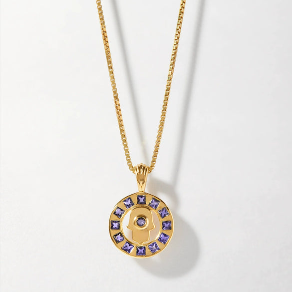 Wholesale Retro Crossbone Lock Pendant Necklace Electroplated 18K Gold Color Retention Stainless Steel Copper Unisex