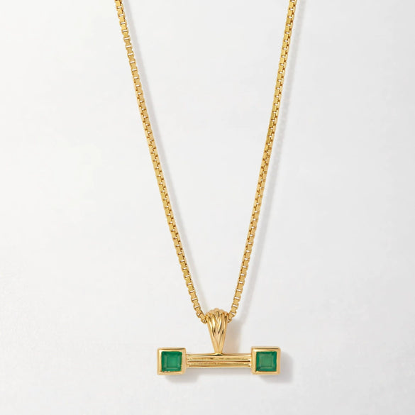 Wholesale Retro Crossbone Lock Pendant Necklace Electroplated 18K Gold Color Retention Stainless Steel Copper Unisex