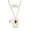 Wholesale Retro Dark Gothic Style Spider Stainless Steel Electroplated Pendant Necklace Unisex