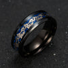 Wholesale Retro Dragon Zodiac Animal Style Titanium Steel Ring With Electroplating