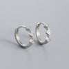 Wholesale Retro Earrings S925 Silver Geometric Electroplated
