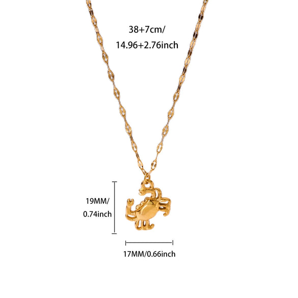 Wholesale Retro Elegant Ocean Style Pearl Shell Koi Conch Pendant Necklace For Women With Gold Plated Titanium Steel And O Word Chain Featuring Animal Zodiac Patterns