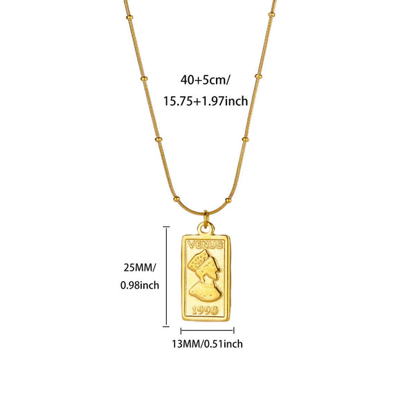 Wholesale Retro Elegant Ocean Style Pearl Shell Koi Conch Pendant Necklace For Women With Gold Plated Titanium Steel And O Word Chain Featuring Animal Zodiac Patterns