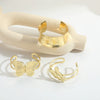 Wholesale Retro Exaggerated Stylish Butterfly Shape Copper Electroplated Bracelet For Women