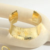 Wholesale Retro Exaggerated Stylish Butterfly Shape Copper Electroplated Bracelet For Women