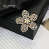 Wholesale Retro Flower Brooch Zinc Alloy Electroplating Antiglare For Women