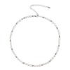 Wholesale Retro Freshwater Pearl Necklace In S925 Silver With French Baroque Irregular Design And Platinum Or 18K Gold Electroplating
