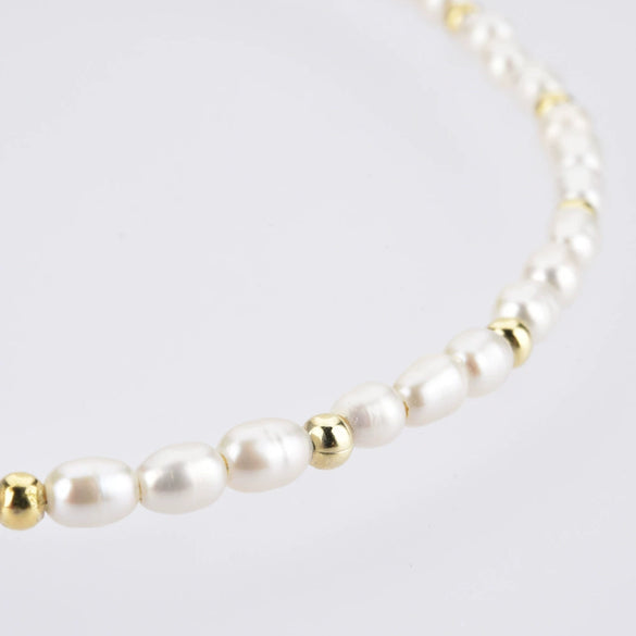 Wholesale Retro Freshwater Pearl Necklace In S925 Silver With French Baroque Irregular Design And Platinum Or 18K Gold Electroplating