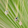 Wholesale Retro Geometric Butterfly Star Moon Love Snake Flower Planet Pendant Necklace For Women Made Of Copper With Gem Inlay And Carving Ochain