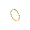 Wholesale Retro Geometric Stainless Steel Goldplated Ring For Women And Unisex