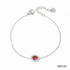 Wholesale Retro Love Temperament Women's Bracelet In Geometric Shape Titanium Steel And Stainless Steel With Electroplating