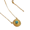 Wholesale Retro Minimalist Stainless Steel And Titanium Steel Ushaped Cross Chain Necklace With Electroplating